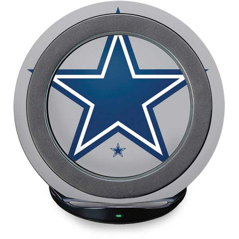 NFL Dallas Cowboys Retro Logo Fast Charge Wireless Charging Stand Skin